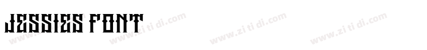 Jessies font字体转换